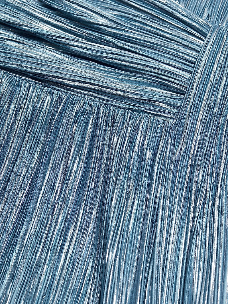 Satellite Metallic Maxi Dress