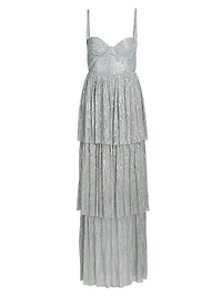 Altair Sequined Tiered Dress