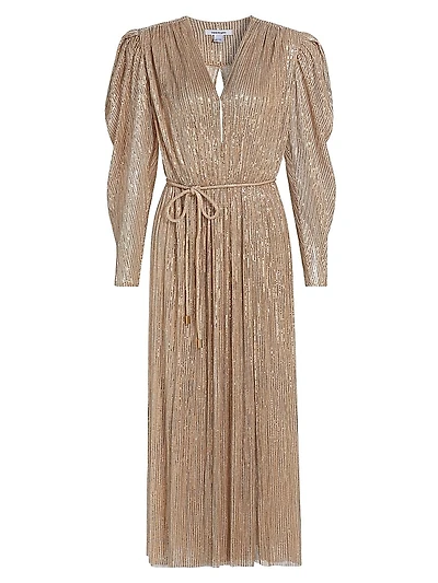 Scintilla Embellished Midi-Dress