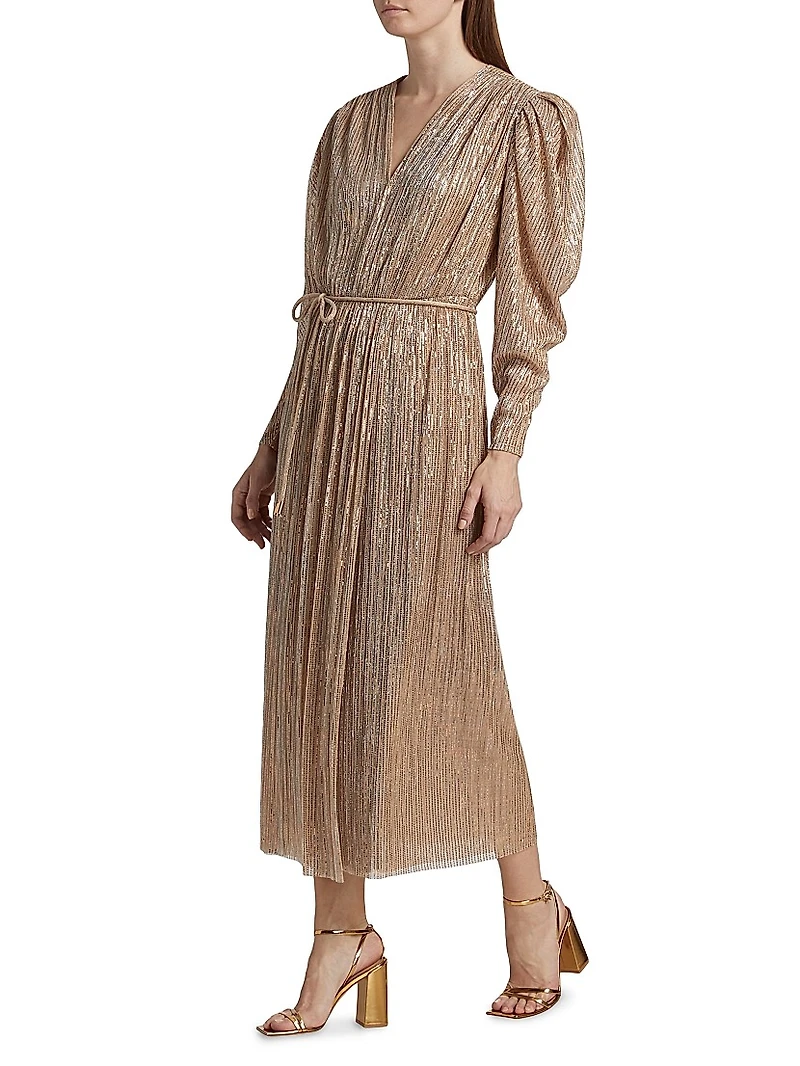 Scintilla Embellished Midi-Dress