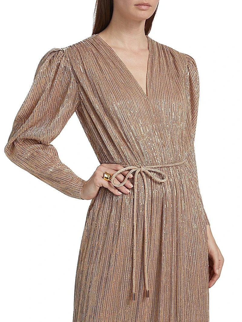 Scintilla Embellished Midi-Dress