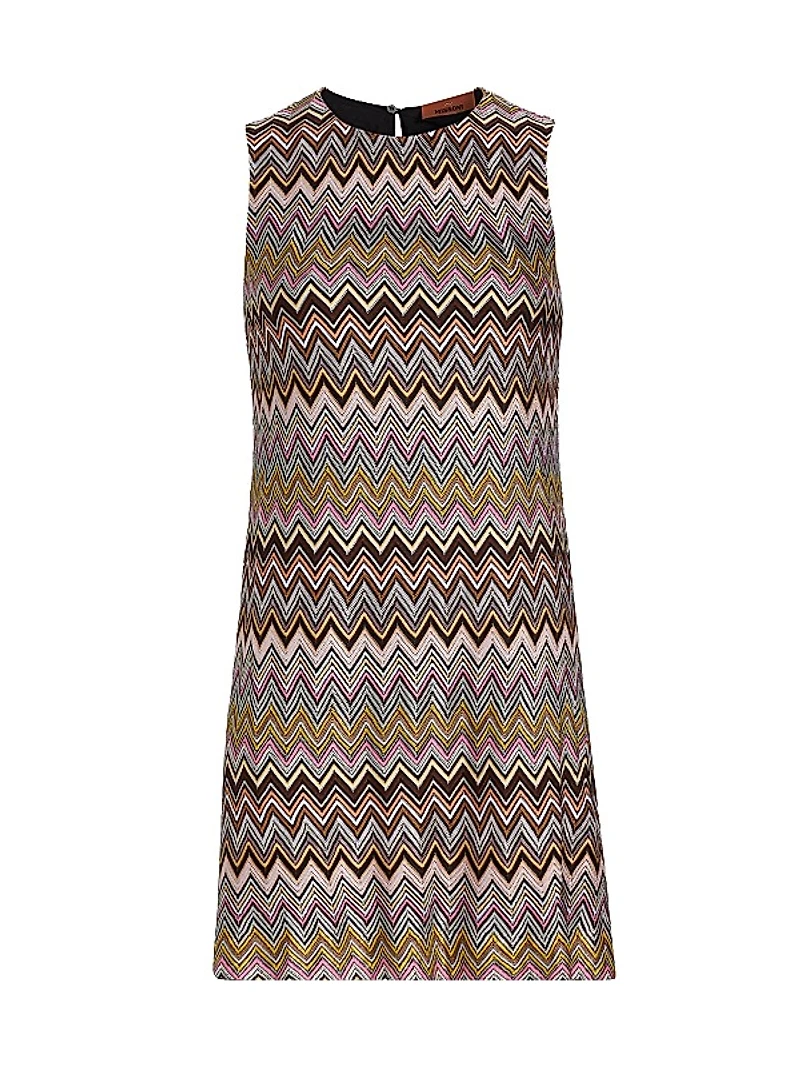 ZigZag A-Line Minidress