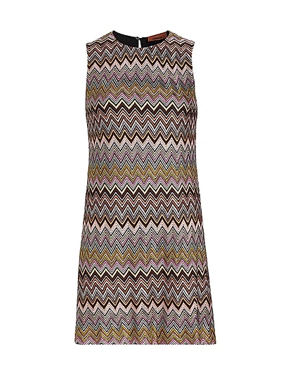 ZigZag A-Line Minidress