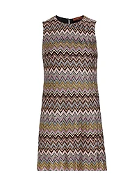 ZigZag A-Line Minidress