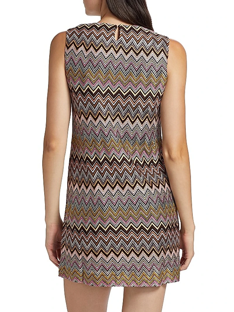 ZigZag A-Line Minidress