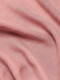 Linen-Blend Drawstring Pants