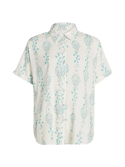 Floral Short-Sleeve Shirt