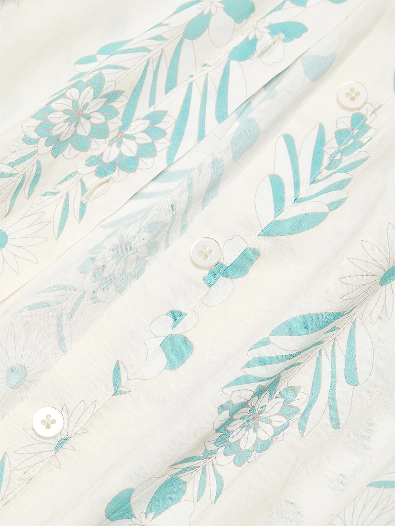 Floral Short-Sleeve Shirt