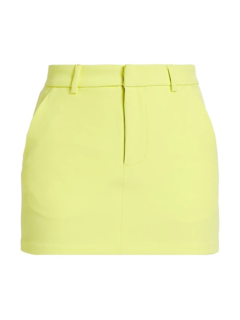 Daphne Stretch Crepe Miniskort