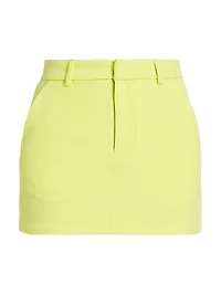 Daphne Stretch Crepe Miniskort