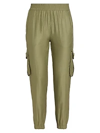 Barbara Linen Joggers