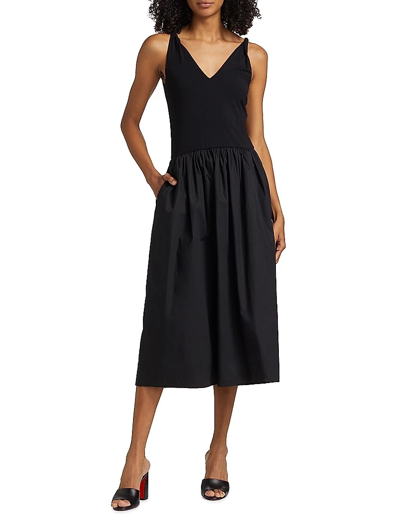 Franca Sleeveless Midi-Dress