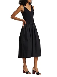 Franca Sleeveless Midi-Dress