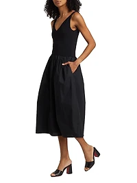 Franca Sleeveless Midi-Dress