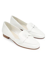 Clarita Leather Belgian Loafers