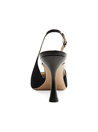 Olivia 85MM Suede Cap-Toe Pumps