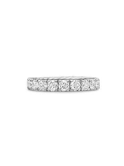 Eden Band Ring in Platinum