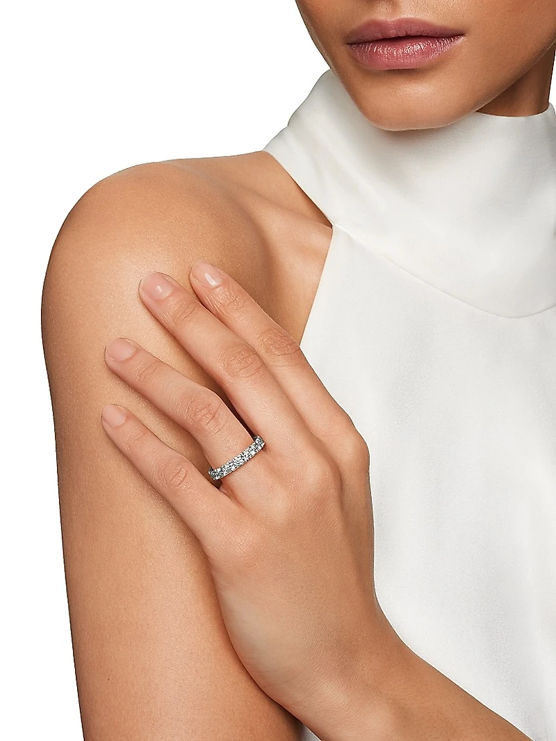 Eden Band Ring in Platinum