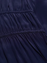 Aletta Tie-Waist Midi-Dress