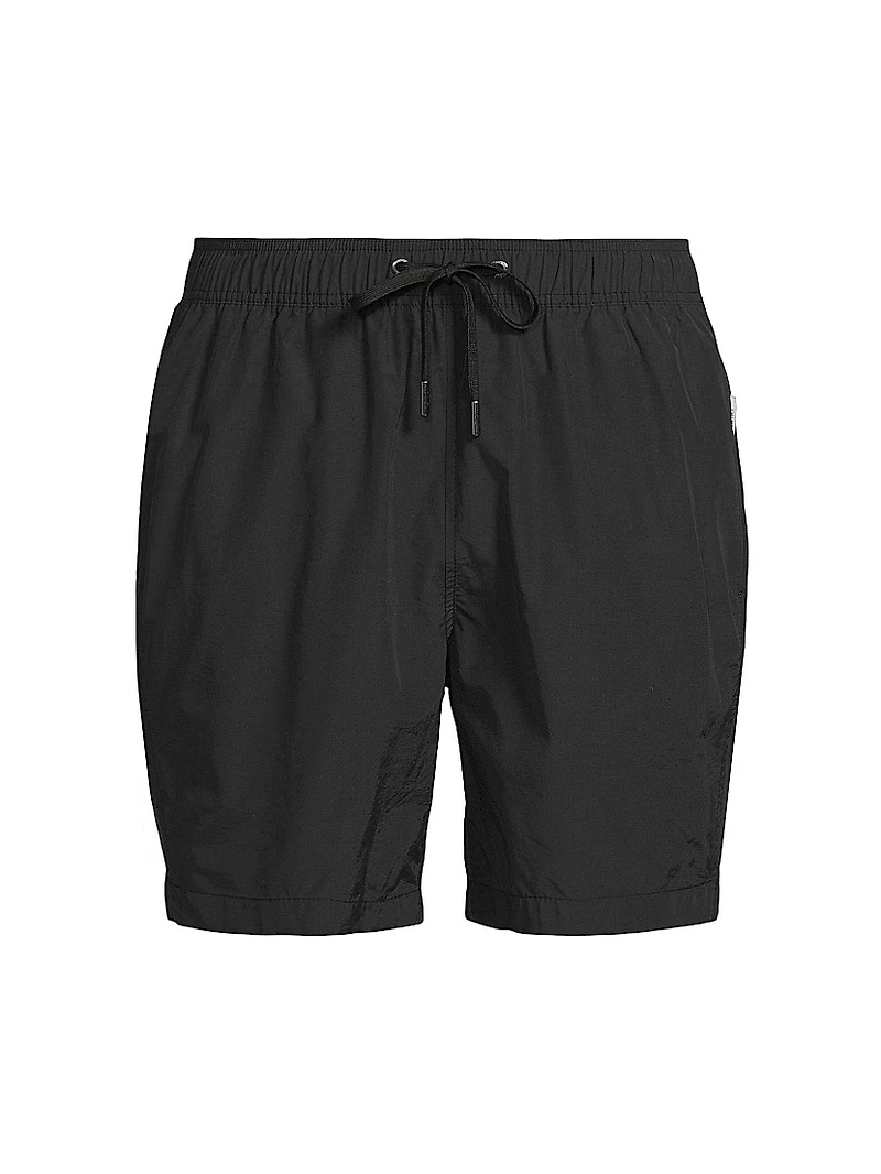 Charles Cotton-Nylon Shorts
