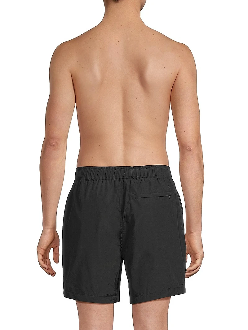 Charles Cotton-Nylon Shorts