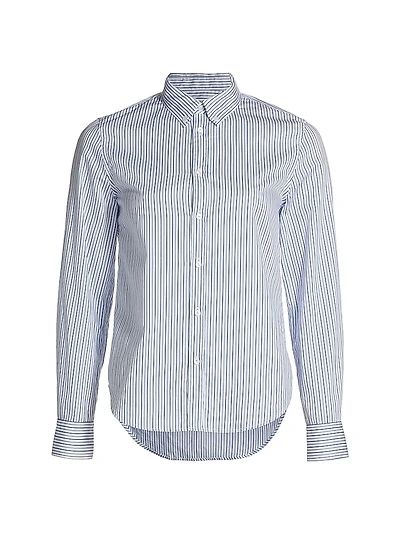 Dyllan Striped Cotton Shirt