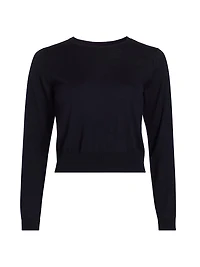 Oriana Wool Crewneck Sweater