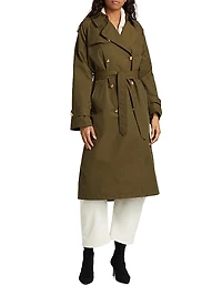 Toussaint Cotton-Blend Trench Coat