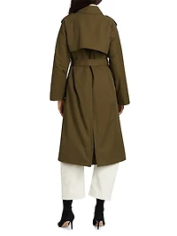 Toussaint Cotton-Blend Trench Coat