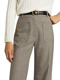 Christophe Plaid Virgin Wool Pants