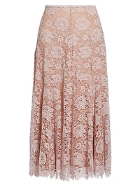 Crushed Dance Midi-Skirt
