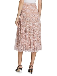 Crushed Dance Midi-Skirt