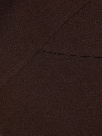 Wool Handkerchief Midi-Dress