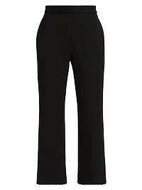 Pull-On Straight-Leg Pants