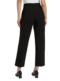 Pull-On Straight-Leg Pants