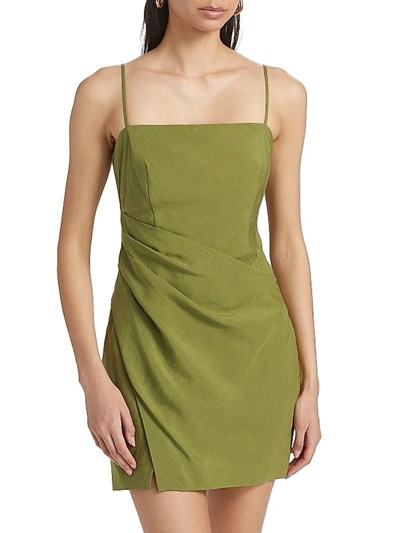 Isadora Draped Minidress