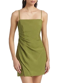 Isadora Draped Minidress
