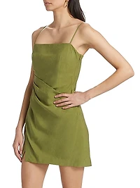 Isadora Draped Minidress