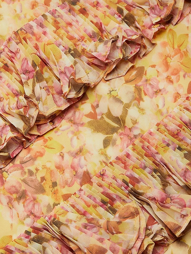 Ayesha Floral Chiffon Dress