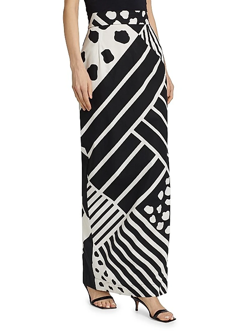 C'est La Vie Pencil Maxi Skirt