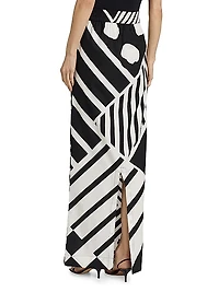 C'est La Vie Pencil Maxi Skirt