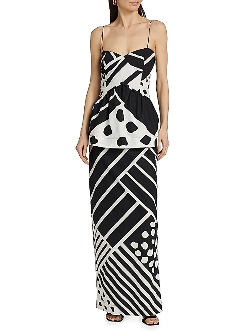 C'est La Vie Pencil Maxi Skirt