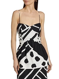 C'est La Vie Peplum Top