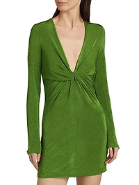 Acacia Twisted Minidress