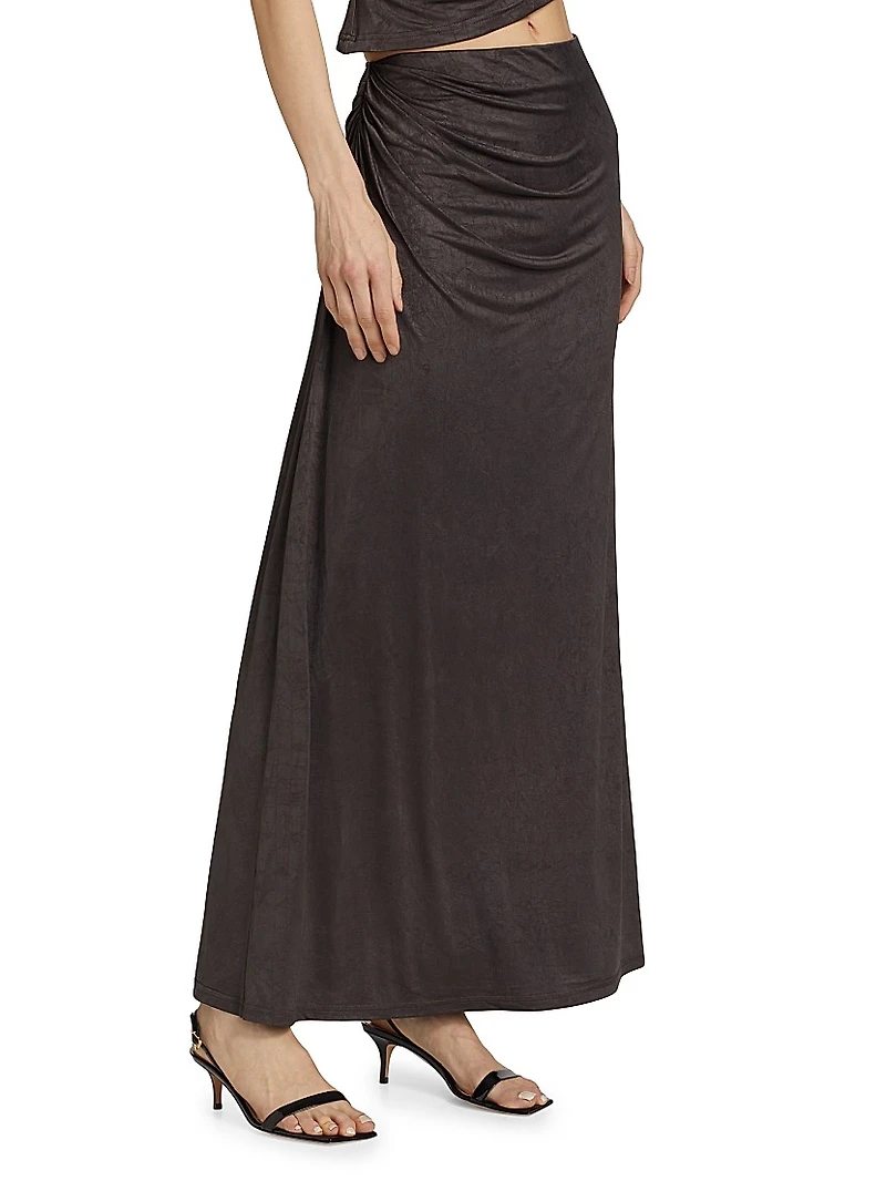 Priya Jersey A-Line Skirt