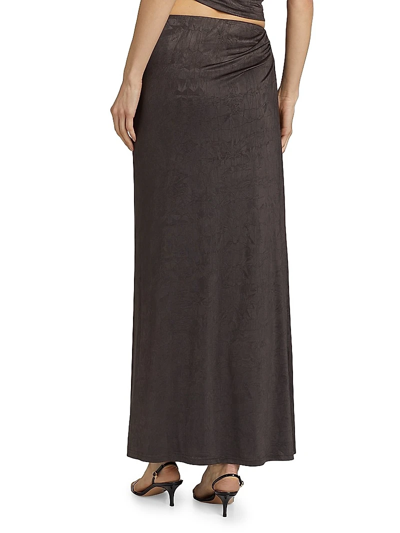 Priya Jersey A-Line Skirt
