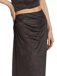 Priya Jersey A-Line Skirt