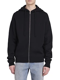 Anagram Logo Wool-Blend Hoodie