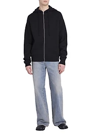 Anagram Logo Wool-Blend Hoodie