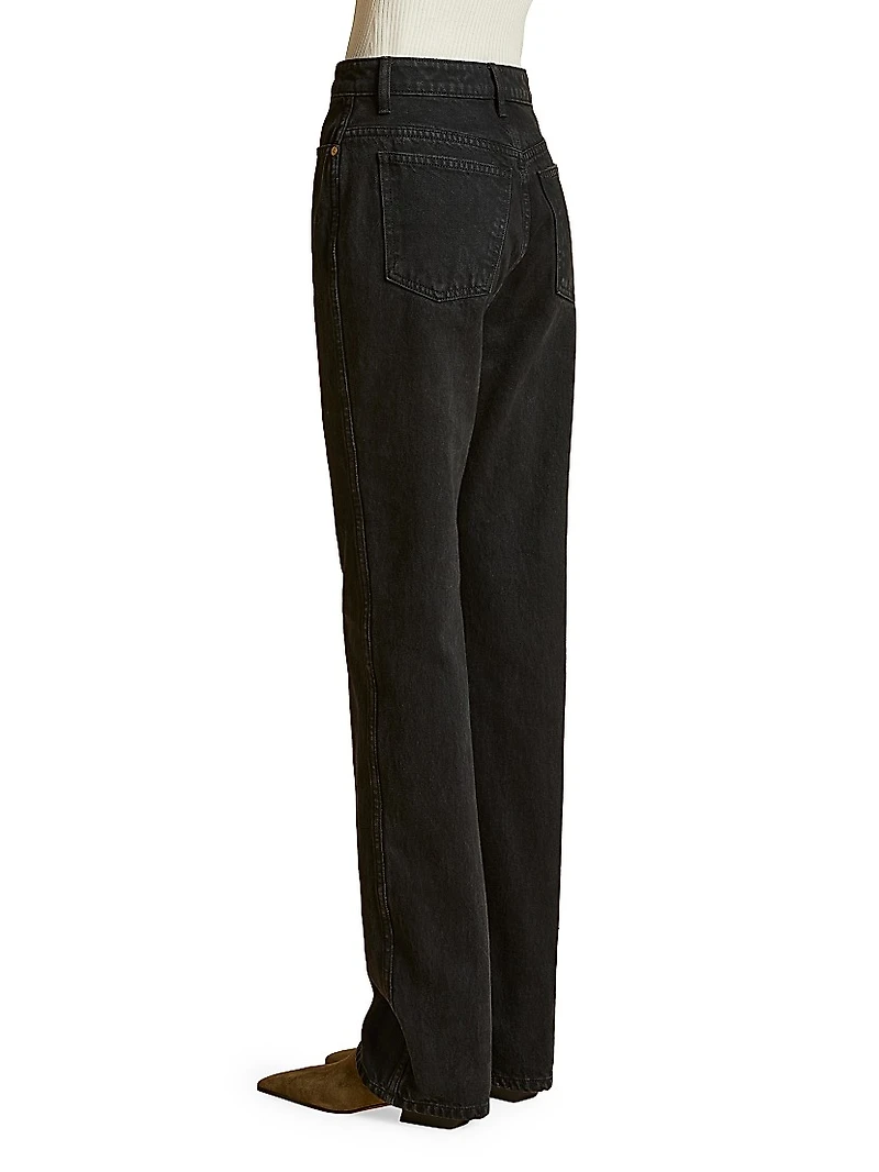 Danielle Denim Straight-Leg Jeans